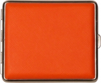 Портсигар кожзам оранжевый V.H. 604645