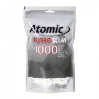 Фильтры для самокруток 6 мм (слим) Atomic 1000 шт