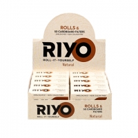 Сигаретная бумага RIYO Deluxe рулоном + Фильтры Tips