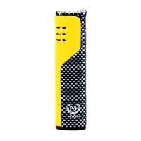 Зажигалка Myon 1800201, желтый карбон