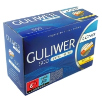 Гільзи GULIWER X-LONG 24 мм 500 шт. — гільзи для набивання сигарет