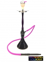 Кальян RAINBOW HOOKAH Фиолетовый Глянец (Пирамида Чёрная) + Kaloud Lotus
