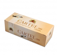 Гильзы для набивки сигарет CARTEL Ваниль (200)
