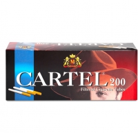 Гильзы для набивки сигарет Tubes CARTEL 200