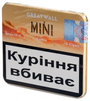 Сигариллы Greatwall Mini Coffee (1x10)