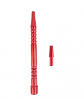 Рукоятка для силиконового шланга - Метал (Красный)