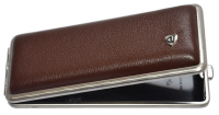 Портсигар кожаный коричневый V.H. 904259