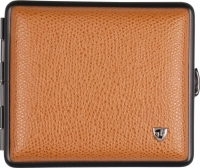 Портсигар коричневый кожаный V.H. 605627