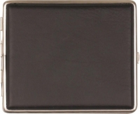 Портсигар кожаный черный  V.H. 604901