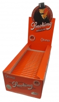 Пол блока сигаретной бумаги Smoking №8 Orange 25 стиков