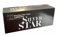 Гильзы для сигарет SILVER STAR CARBON BLACK LONG 200