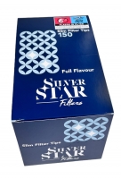 Блок фильтров для самокруток Silver Star Slim 6*15мм 10*150 шт