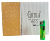 Цигаркові гільзи Gama 500 та п'єзо запальничка 980216
