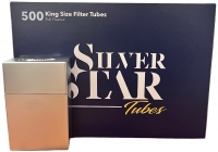 Сигаретные гильзы Silver Star 500 и коробочка Atomic 980313