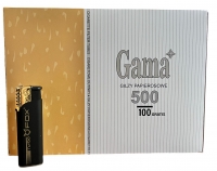Цигаркові гільзи Gama 500 і xfox турбо запальничка 980217