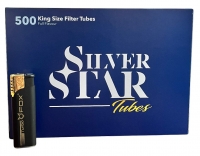 Сигаретные гильзы Silver Star 500 и xfox турбо зажигалка 980317
