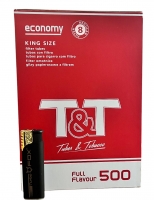 Сигаретные гильзы T&T 500 и xfox турбо зажигалка 980417