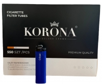 Сигаретные гильзы Korona 550 и зажигалка Cricket 980620