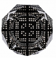 Стеклянная пепельница Atomic 0210221-2