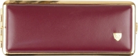 Портсигар кожаный бургундия  V.H. 612502