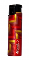 Запальничка турбо Atomic 2514312-3 Червона