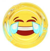 Стеклянная пепельница Atomic Smiley 0210204-1