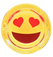 Стеклянная пепельница Atomic Smiley 0210204-3