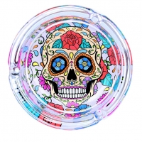 Стеклянная пепельница Atomic La Catrina 0210215-2