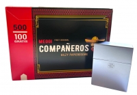 Сигаретные гильзы Companeros 500 и коробочка Atomic 980713