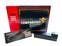 Сигаретные гильзы Companeros 500 и машинка Atomic 980715