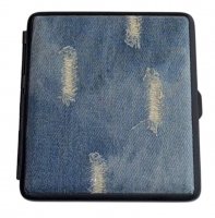 Портсигар металевий з покриттям Atomic синій 0410521-3