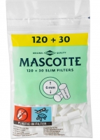 Фільтри для самокруток Mascotte Slim 150 шт