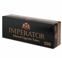 Фото 1 - Гильзы для набивки сигарет Tubes IMPERATOR BLACK 200