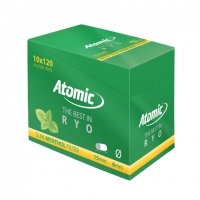 Фото 1 - Фильтры для самокруток Atomic Slim Menthol 0163005