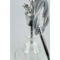 Фото 3 - Кальян Kaya ELOX 630 BORO Clear Lance KONIK Silver 4S