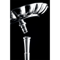 Фото 4 - Кальян Kaya ELOX 630 BORO Clear Lance KONIK Silver 4S
