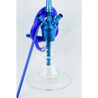 Фото 1 - Кальян Kaya ELOX 630 BORO Clear Lance KONIK Blue 4S