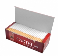 Фото 1 - Гильзы для набивки сигарет CARTEL Клубника (200)
