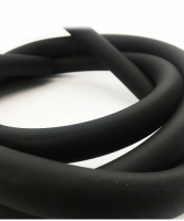 Фото 1 - Силиконовый шланг для кальяна SOFT TOUCH Black + Пружинка для силиконового шланга