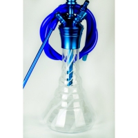 Фото 2 - Кальян Kaya ELOX 630CE White Zebra Lance KONIK Blue 4S
