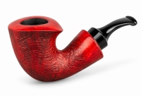 Фото 1 - Трубка Reverse Calabash B123R — Anton, красная, бриар, акрил