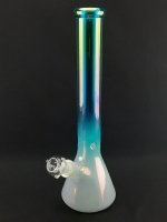 Фото 2 - Стеклянный Бонг Holographic Rainbow Beaker