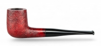 Трубка Billiard B138R — Anton, червона бластована, бріар, 6 мм