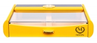Хьюмидор Myon 1800091 на 15-25 сигар, желтый