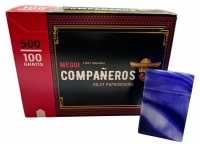 Сигаретні гільзи Companeros 500 і коробочка Atomic 980712