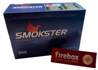 Сигаретные гильзы Smokster 500 и машинка Firebox  980811
